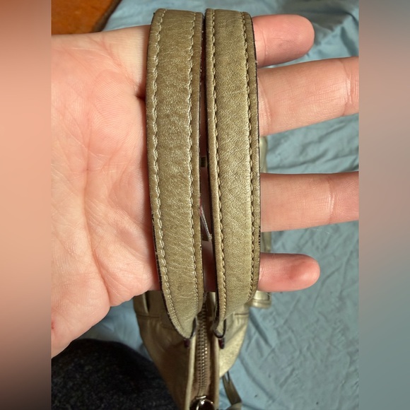 Coach 2008 Metallic Leather Two Way Bag Satchel - Picture 13 of 15